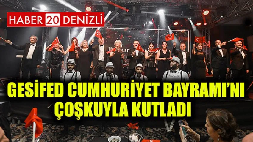 Gesifed Cumhuriyet Bayramı’nı Çoşkuyla Kutladı