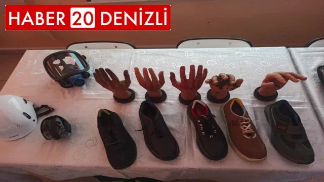 Honaz MYO’da iş yaşamında koruyucu malzemelerin önemi anlatıldı