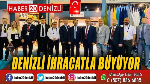 Denizli İhracatla Büyüyor