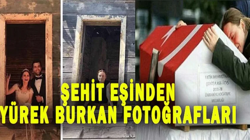 Şehit Eşinden Yürek Burkan Fotoğraflar