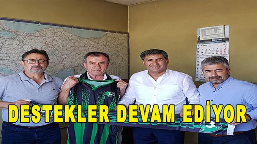 Destekler Devam Ediyor
