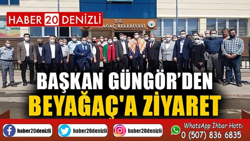 Başkan Güngör’den Beyağaç'a ziyaret