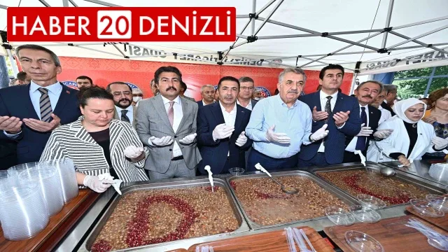 DTO’nun aşure hayrı şehitlerin ruhuna hediye edildi