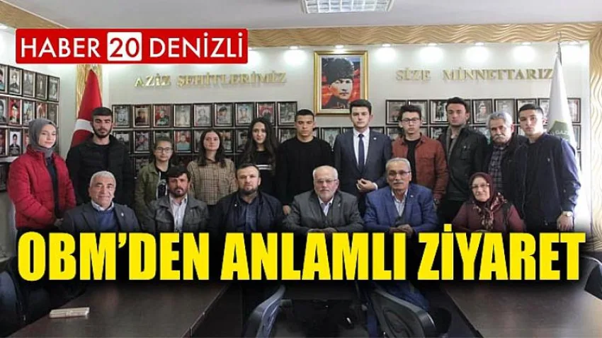 Obm’den Anlamlı Ziyaret