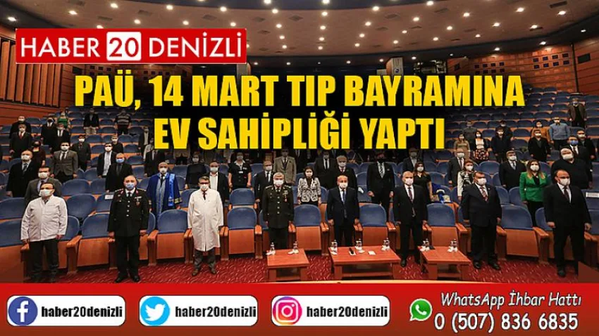 PAÜ, 14 Mart Tıp Bayramına Ev Sahipliği Yaptı