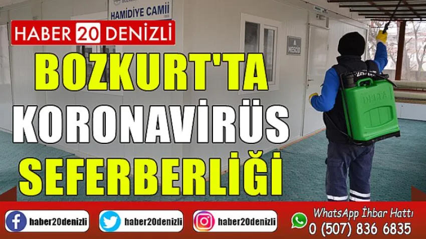 Bozkurt'ta Koronavirüs Seferberliği