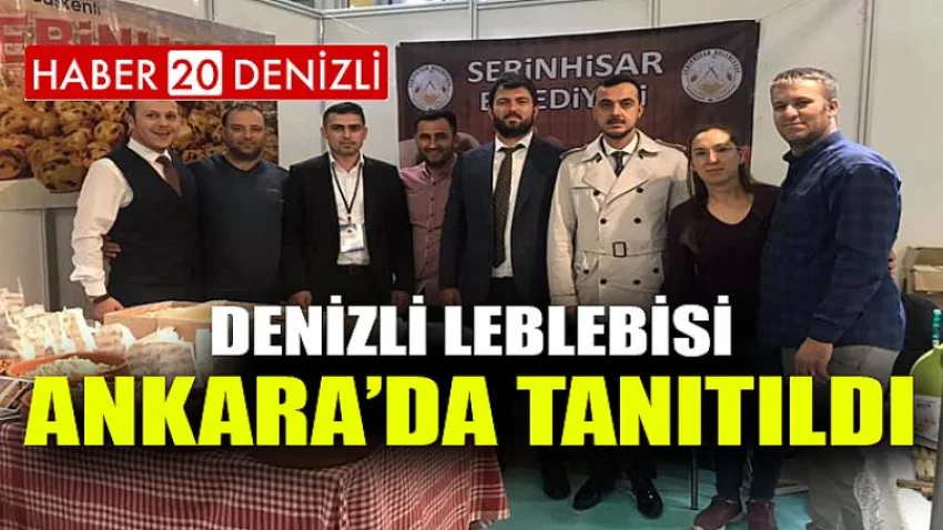 Denizli Leblebisi Ankara’da Tanıtıldı