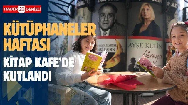 Pamukkale’de Kütüphaneler Haftası Kitap Kafe’de Kutlandı
