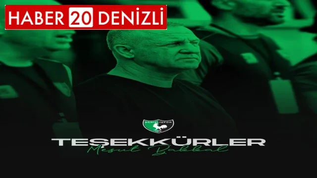 Denizlispor’da Mesut Bakkal dönemi sona erdi