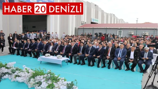 GEKA'nın 84 milyon 258 bin TL destek verdiği 32 projeyi Bakan Kacır törenle açtı
