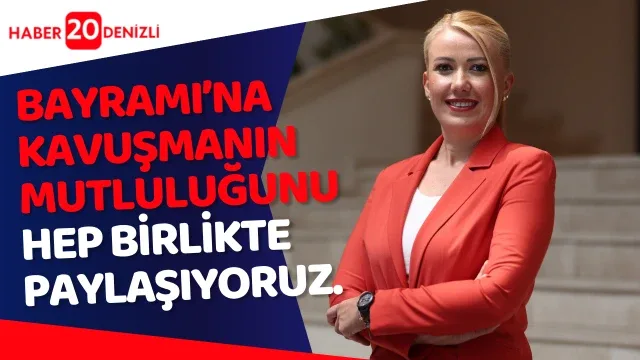 Bayramı’na kavuşmanın mutluluğunu hep birlikte paylaşıyoruz.