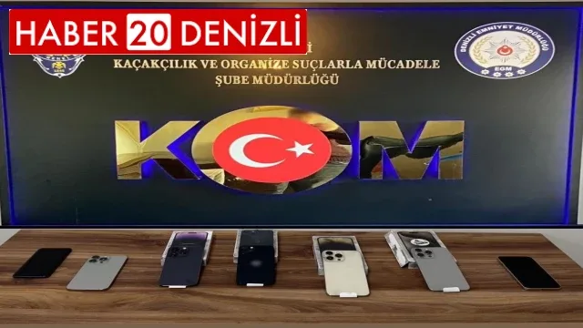 Telefon kaçakçısı uygulama noktasında yakalandı