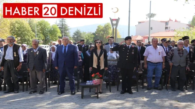 Çameli'de 19 Eylül Gaziler Günü Törenle Kutlandı