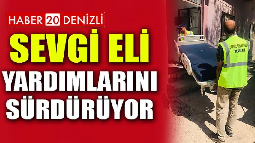 Sevgi Eli Yardımlarını Sürdürüyor