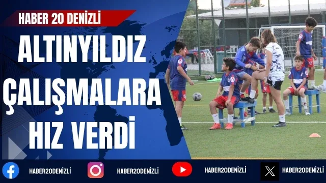 Gelişim Ligi'ne U14 ve U15 de katılacak olan Altınyıldız çalışmalara hız verdi