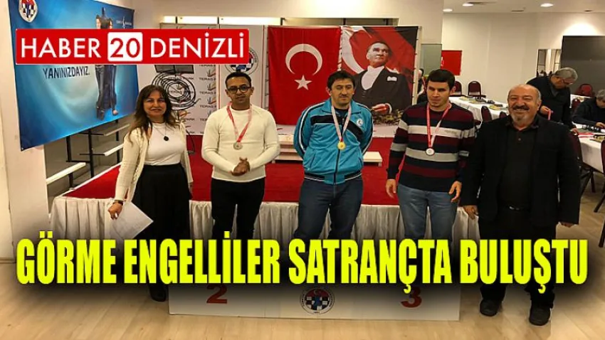 Görme Engelliler Satrançta Buluştu