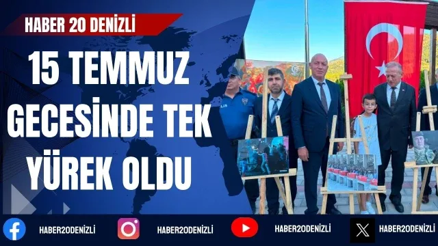 Babadağ 15 Temmuz gecesinde tek yürek oldu
