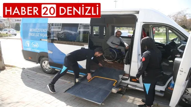 Merkezefendi’de Özel Bireylere Ulaşım Desteği Sürüyor