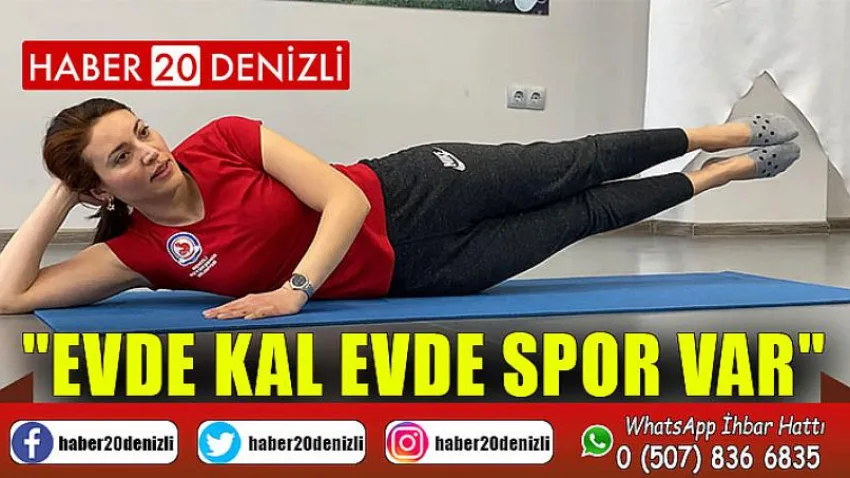 Evde Kal Evde Spor Var