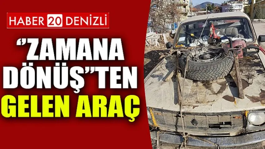 ''Zamana Dönüş''ten Gelen Araç