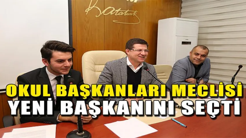 Okul Başkanları Meclisi Yeni Başkanını Seçti