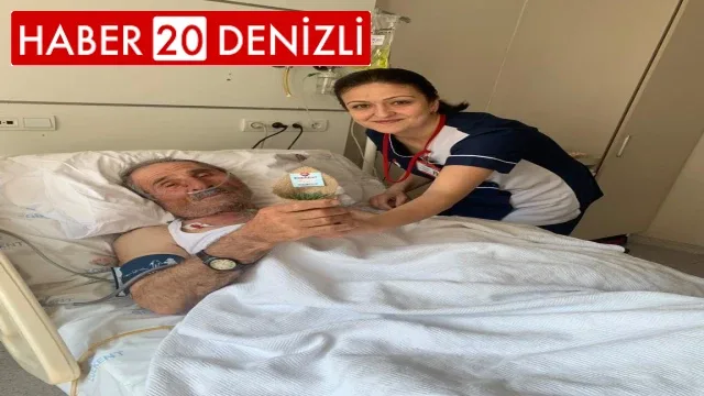 Egekent Hastanesi yaşlı hastalarını unutmadı