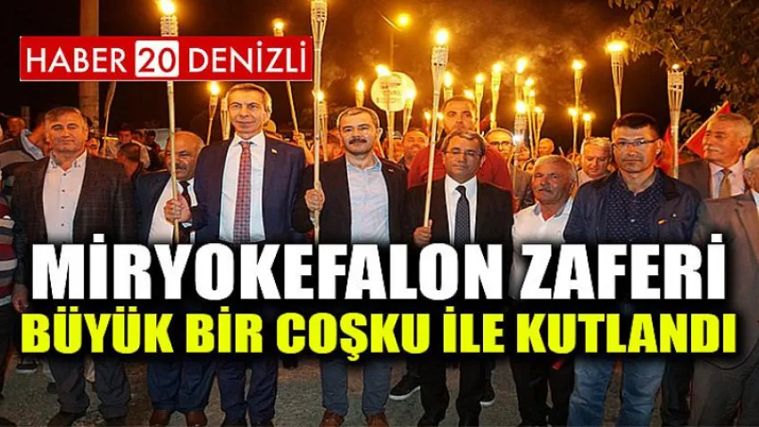 Çivril'de Miryokefalon Zaferi Büyük Bir Coşku ile Kutlandı