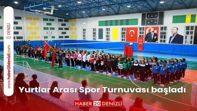 Yurtlar Arası Spor Turnuvası başladı