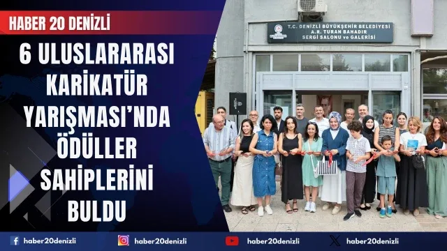 6 Uluslararası Karikatür Yarışması’nda ödüller sahiplerini buldu