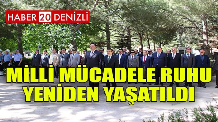 Milli Mücadele Ruhu Yeniden Yaşatıldı