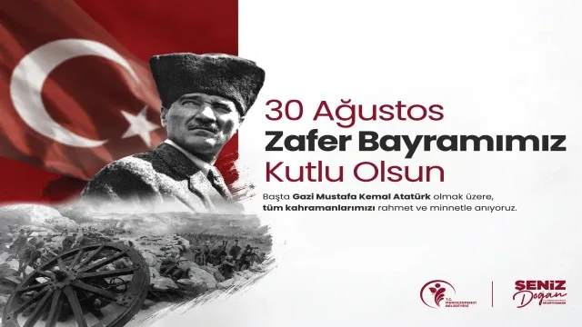 Merkezefendi İlçe Belediyesi 30 Ağustos Zafer Bayramı İlanı