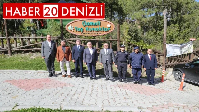 Vali Ömer Faruk Coşkun, Çameli esnafını ziyaret etti