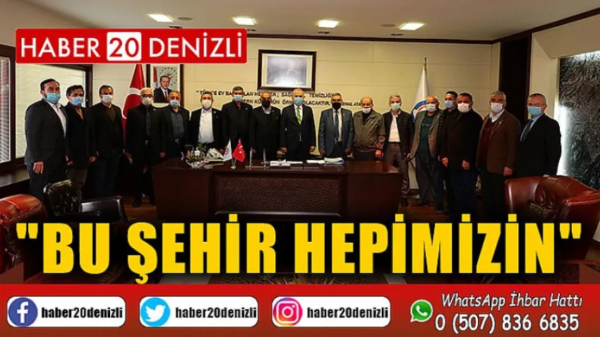 Bu şehir hepimizin