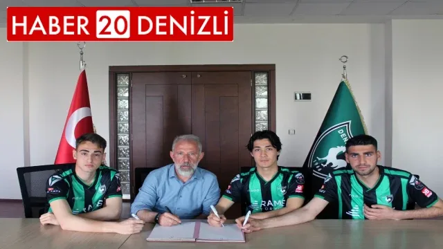 Denizlispor’a altyapıdan 3 takviye