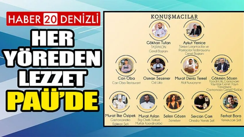 Her Yöreden Lezzet PAÜ’de