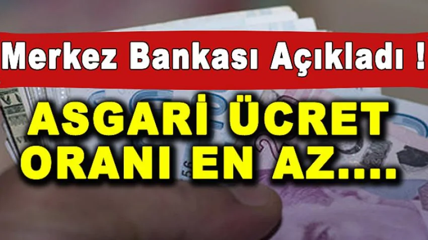 Asgar Ücret Oranı En Az...