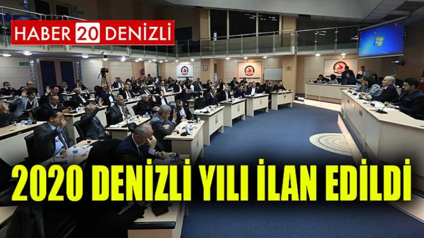 2020 Denizli Yılı İlan Edildi