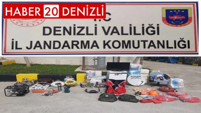 Denizli jandarması suçlulara göz açtırmıyor