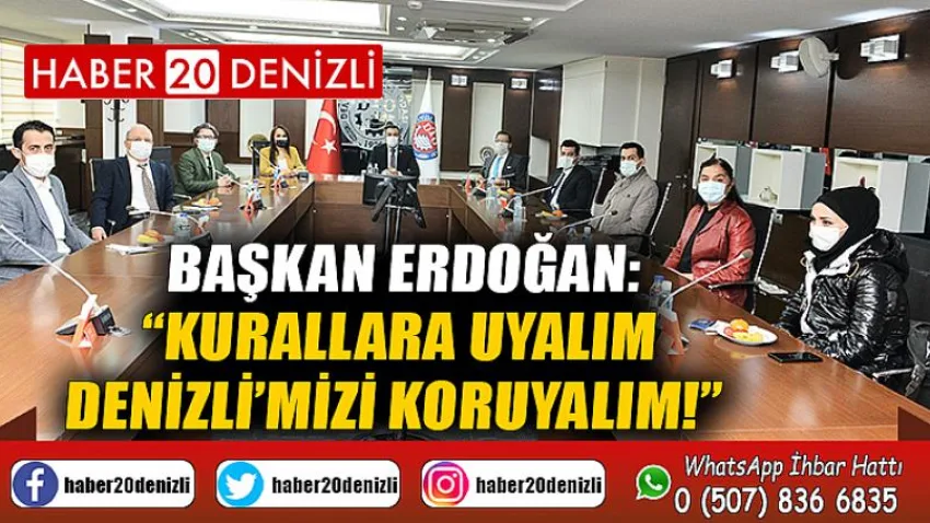 İl Sağlık Müdürü Öztürk ile Ekibinden Teşekkür