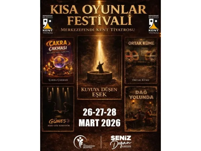Merkezefendi Kent Tiyatrosu sahneye taşınarak izleyicilerle buluşacak.
