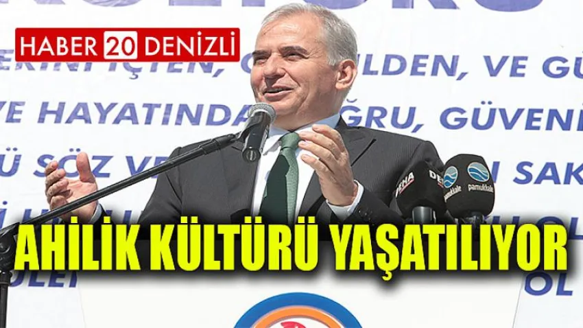 Ahilik Kültürü Yaşatılıyor