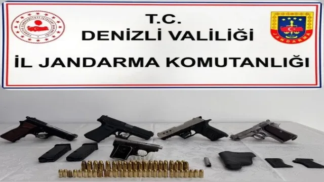 Kale’de kaçak silah operasyonu
