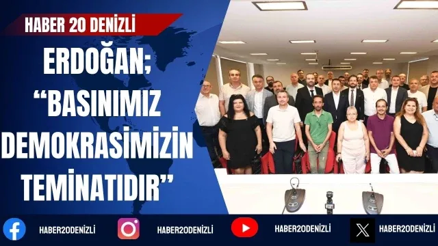 Uğur Erdoğan, Basın Bayramı’nda Gazetecilerle Buluştu