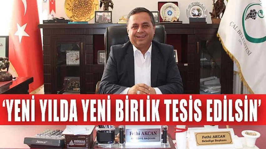 Yeni Yılda Milli Birlik Tesis Edilsin