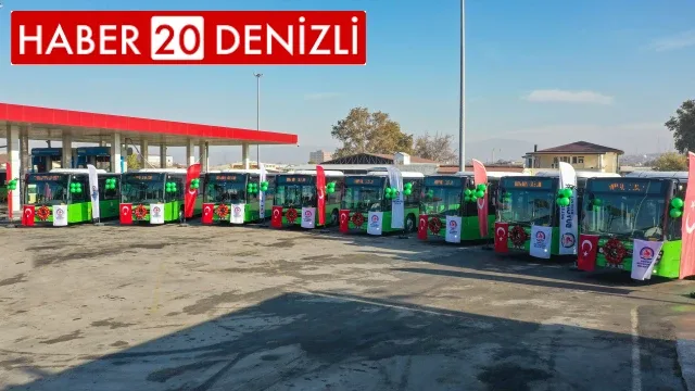 Büyükşehir Ulaşım AŞ filosuna 8 yeni otobüs