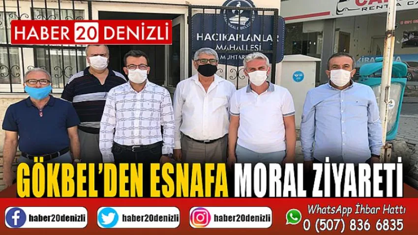 Gökbel’den Esnafa Moral Ziyareti