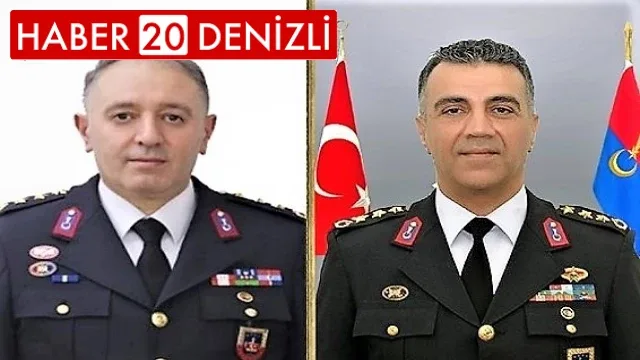 Denizli'nin yeni İl Jandarma Komutanı belli oldu