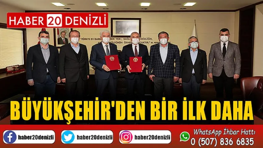 Büyükşehir'den bir ilk daha