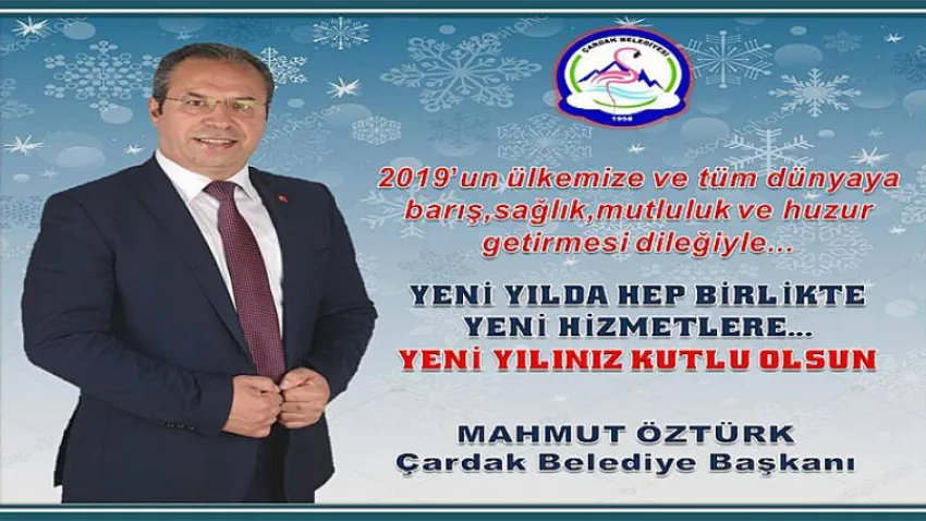 Başkan Öztürk'ten Yeni Yıl Mesajı