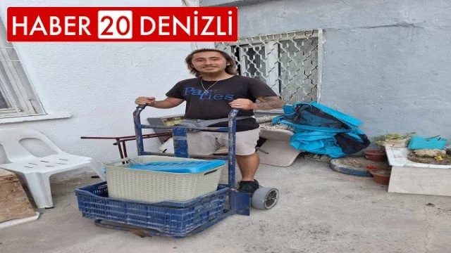 Hurdacı genç bulduğu para dolu çantayı sahibine teslim etti
